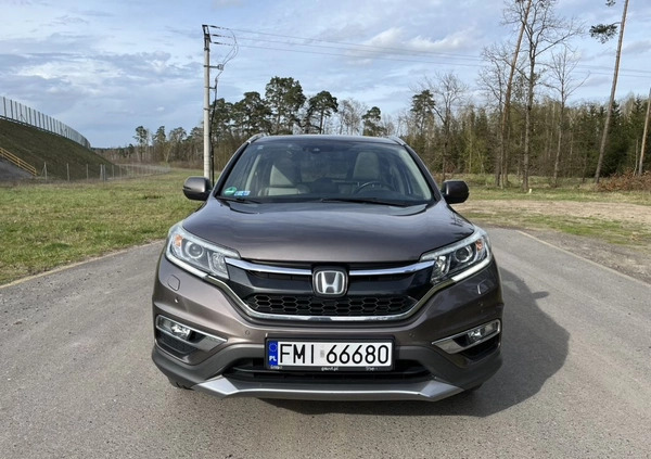 Honda CR-V cena 66499 przebieg: 292900, rok produkcji 2016 z Międzyrzecz małe 529